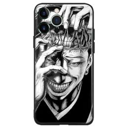 Japanese Anime Soft Silicone Phone Case for IPhone 6 6s Se3 7 8 14 15 Plus Xr X Xs 11 12 13 Mini 14 15 Pro Max