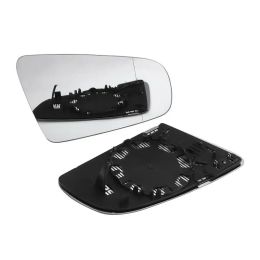 Car Rearview Heated Mirror Glass For Audi A3 A4 A6 2001-2008 Left/Right Side Wing Heating Mirror Glass White