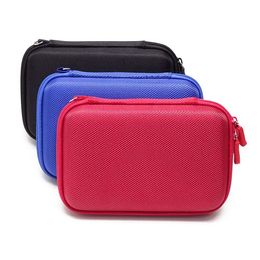 Multi-Functional Storage Bag 2.5inch Portable Electronic Organiser Travel Cable Organiser Hard Disc Pouch Carry Case
