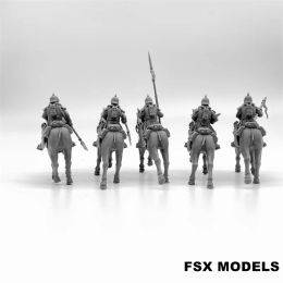 Valour Korps Cavalry Unit Resin Model Miniature Tabletop Gaming Soldier Figures Unpainted Figurine Model Kit