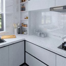 6 Off White/Yellow Terrazzo Decor Contact Paper for Kitchen Wall Oil Proof Self Adhesive Waterproof Wallpaper Removable Stickers