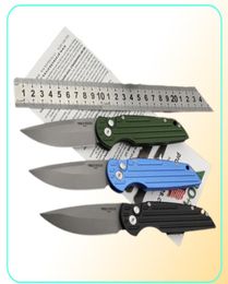 Protech Automatic Knife 154cm blade 6061T6 Aluminum handle Tactical folding blade camping Survival pocket knives EDC TOOL2920467