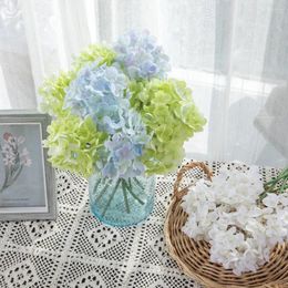 Decorative Flowers 10pcs/lot Artificial Bouquet For Home Decor Wedding Decoration Craft Vases Flower DIY Accessories LSAF096