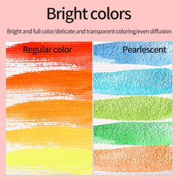 12/90 Colors Solid Watercolor Pigment Set Neone Metallic Pearlescent Fluorescent Watercolor Paint for Drawing Art Supplie