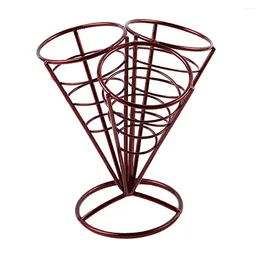 Bowls Stand Cone Basket Holder For Fries & Appetisers 2 Colours To Choose