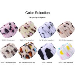 Face Wash Wrist Winter Flannel Hair Band Solid Colour Waterproof Hand Washing Wrist Band Handmade Makeup