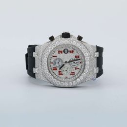 Luxury Looking Fully Watch Iced Out For Men woman Top craftsmanship Unique And Expensive Mosang diamond Watchs For Hip Hop Industrial luxurious 26710