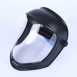 Large window protective mask, safety grinding welding mask, transparent household welding protective equipment