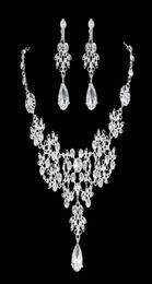 whole Bridal jewelry necklace whole Korean edition accessories foreign trade Europe andtwo sets of rhinestone alloy jewelr12049703704024