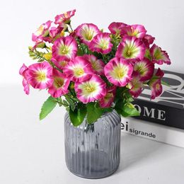 Decorative Flowers Artificial Plants Rose Holding Home Garden Decorate