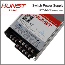 Hunst 800W Swithing Power Supply 3 In One Supply Input 110V/220V Output 12V 24V 46V For Laser Cutting and Engraving Machine