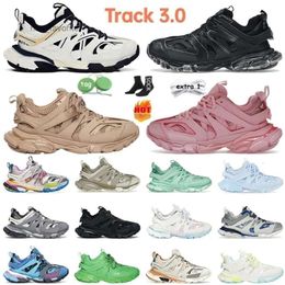 Track 3 LED Shoe running shoes 3XL Track 3.0 Shoes Men Women Tripler Black Sliver Beige White Gym Grey Casual Sneakers Fashion Luxury Plate for me Casual Train