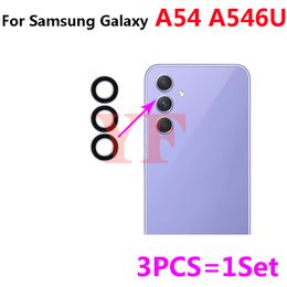 10Set 30PCS For Samsung Galaxy A54 A14 A24 A34 A04 A04S A04E Core 4G 5G Back Camera Glass Lens Replacement with sticker