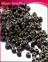 500Units Silicone Nano Ring bead 30mmx15mmx20mm Micro Ring For Nano Tip Hair2889764