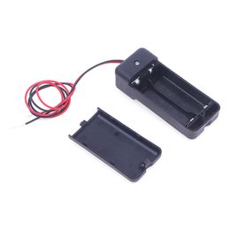 2AA 3V Battery Holder Connector Storage Case Box ON/OFF Switch Wire Control With Switch