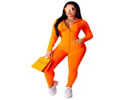2019 New Two Piece Set Tracksuit Women Festival Clothing Fall Winter TopPant Sweat Suits Neon 2 Piece Outfits Matching Sets4064493