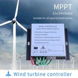 Wind Charge Controller 500W Mini Wind Turbine Generator Controller Waterproof Wind Turbines Generator Charge Controller 12V/24V