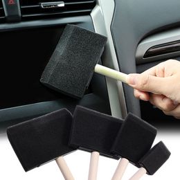 Air Vent Brush Cleaning Car Interior Dust Removal Air Conditioning Grille Sponge Cleaning Brushes Car Cleaning Accessories