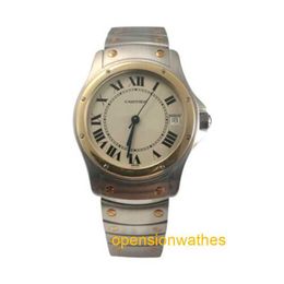Ct Classics Watches Luxury Wristwatch Carters Santos Ronde Ref 1910 Stainless Steel/gold 33mm Watch original logo FN98