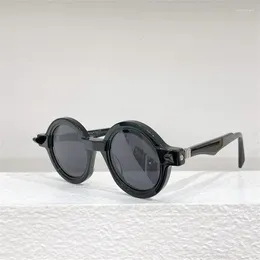 Sunglasses Female Germany KUB MASKE Q7 Square Retro Acetate High Quality With Original Case