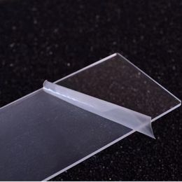 5 Sets DIY Rectangle Blank Card Brick Transparent Round Shape Acrylic Plate Quicksand Guka Square Mould Empty Plates