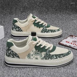 Casual Shoes Men's Spring Corduroy Student Youth Trend Sports Men 2024 Fashion Four Seasons Soft Sole Breathable Cloth