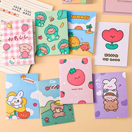 7pcs Kawaii Notebook Mini Notepad Subject Exercise Books Children Notebooks Gifts Prize Cute Note Book Stationery School Supplie