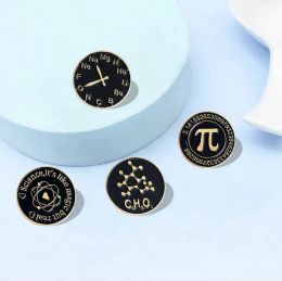 Science Is Real Magic Enamel Pins Chemical Element Bag Brooch Lapel Badge Knowledge Jewelry Gift for Kids Friends