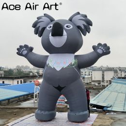 8mH (26ft) with blower Giant Inflatable Koala Animal Model Inflatable Cartoon Characters Balloon For Events At Parks And Zoo