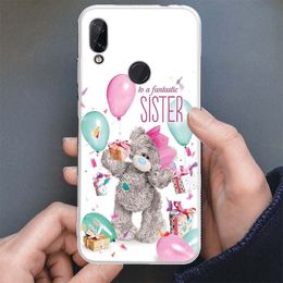 Teddy Me To You Bear Phone Case For Xiaomi Mi 11 Lite 12X 11T 10T 9T 12 Pro 11i 8 9 10 Ultra 5G 5X 6X Soft Cover Silicone Shell