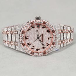 Luxury Looking Fully Watch Iced Out For Men woman Top craftsmanship Unique And Expensive Mosang diamond Watchs For Hip Hop Industrial luxurious 20113