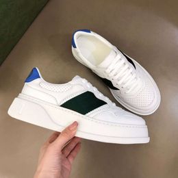 Designer Sneakers Oversized Casual Shoes White Black Leather Luxury Velvet Suede Womens Espadrilles Trainers man women Flats Lace Up Platform 1978 W452 01
