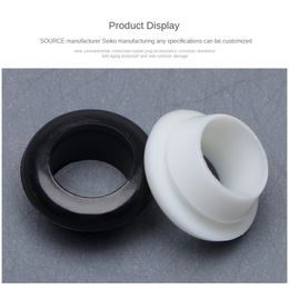 Quick Fit Rubber Single Side Through-hole Through-hole Tapered Two-sided Snap in Grommet Pad Seal O-ring Sealing Cap Hole Plug