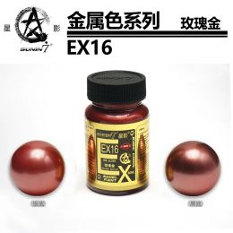 SUNIN 7 EX13-EX24 60ml Oil Paint EX Series Metal Colour Spraying Pigment Assembly Model Painting Tools for Model Kits Hobby DIY