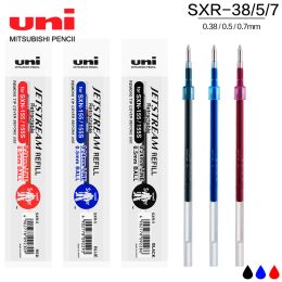 Pens Uni Gel Pen Refill Jetstream Series Low Friction Fast Dry Smooth Writing Use Snx Series Ballpoint Pen 0.38/0.5/0.7mm Stationery
