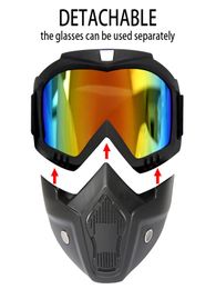 Ski goggles for motocross and cycling sunglasses for snowboarding tactical motorbike helmet face masks UV protection9798914