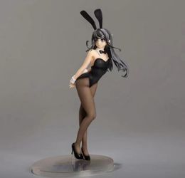 Rascal Does Not Dream of Bunny Girl Senpai Sakurajima Mai Sexy Girls PVC Action Figures Toys Anime Figurine Toy Doll Gift T2005057875981
