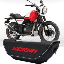 For Himalayan Scram411 himalayan scram 411 2022 2023 Motorcycle Waterproof And Dustproof Handlebar Storage Bag
