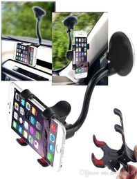 Car phone Holder 360 Adjustable lazy Rotating Phone Window Windshield Mount GPS Holder Universal 360 Mobile Phone Holder FFA114 109865660