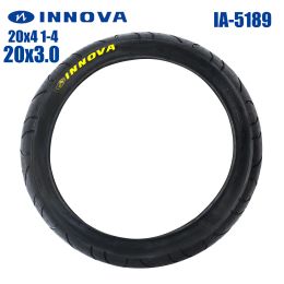 INNOVA Fat Tire 20x3.0 20x4.0 Snow WIRE Tire Original Black Blue Green Electric Bicycle Tyre Mountain Bike Accessorys and Tubes