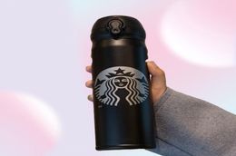 Free Shipping Thermos Cup Vacuum Flasks Thermos Stainless Steel Insulated Thermos Cup Coffee Mug Travel Drink Bottle 450ml4126580