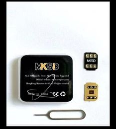 MKSD4 MKSD black sim glue sticker chip unlock sim IOS15X 156 ip13 12 11 pro max xs 8 7 7s 6 5S SE PLUS USA MEXICO JAPAN GV ULT1868060