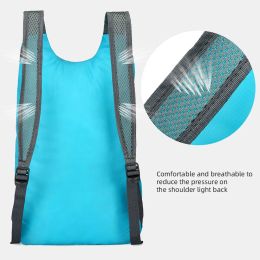 20L Lightweight Foldable Packable Backpack Bag Outdoor Folding Waterproof Backpack Travel Daypack Bag Sports Daypack Men Women