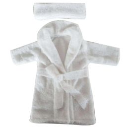 Soft Baby Photography Props Newborn Plush Scarf Bathrobe Shower Costume Gift
