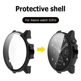 Practical Screen Protector Shell Frame Dustproof Smart Accessories for Xiaomi Watch S1 Pro Anti Scratch Protective Cover Case
