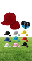 Fitted Caps Hats New 9 Sizes Fit Trucker York Closed Mens Bill Hiphop Plain Baseball Snapback Blank Solid Flat Visor Brim Era Q0702792193