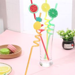 1PCS Christmas Straw Toppers PVC Pencil Cap Pen Cover Pen Stands School Case Students Stationery Straw Stethoscope Charms