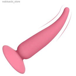 Other Health Beauty Items Adult Toys Silicone Anal Plug with Strong Suction Cup Dildo Masturbation Anal Vaginal Stimulator Butt Plug Adult Produt L49