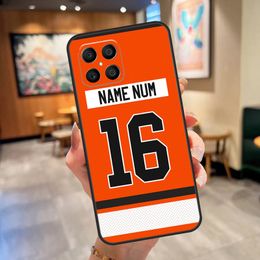 Ice Hockey Personalised For Honour X7 X8 X9 50 70 Case For Huawei P40 Lite P50 P30 P20 Pro Nova 5T P Smart Z Cover