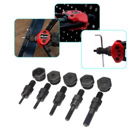 100pcs Rivet Nut with BT-606 Hand Threaded Rivet Nut Gun Insert Manual Riveter Kit Riveting Tool for M3 M4 M5 M6 M8